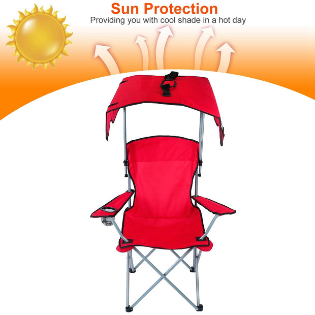 Foldable Beach Canopy Chair