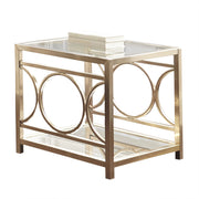 Olympia 3 Piece Table Set - Gold