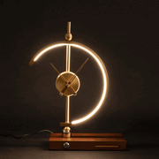 Sophisticated Clock Lamp from E.P Light