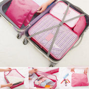 9Pc Water-Resistant Clothes Storage Bags with Packing Cubes