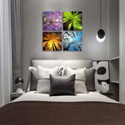 Four Seasons Canvas Wall Art Spring Summer Autumn Winter