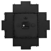 Black 12-Picture Display Wall Clock