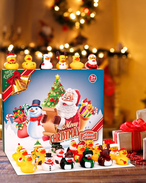 Rubber Ducky Bath Toy Advent Calendar 2024