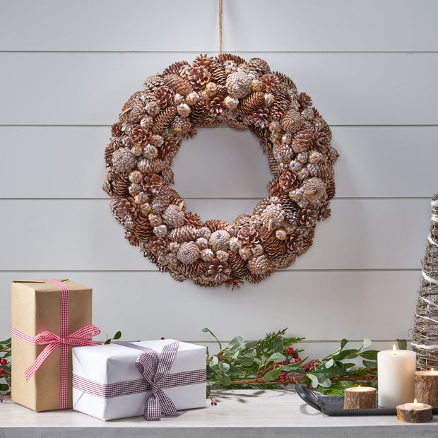 18.5'' Pine Cone Wreath