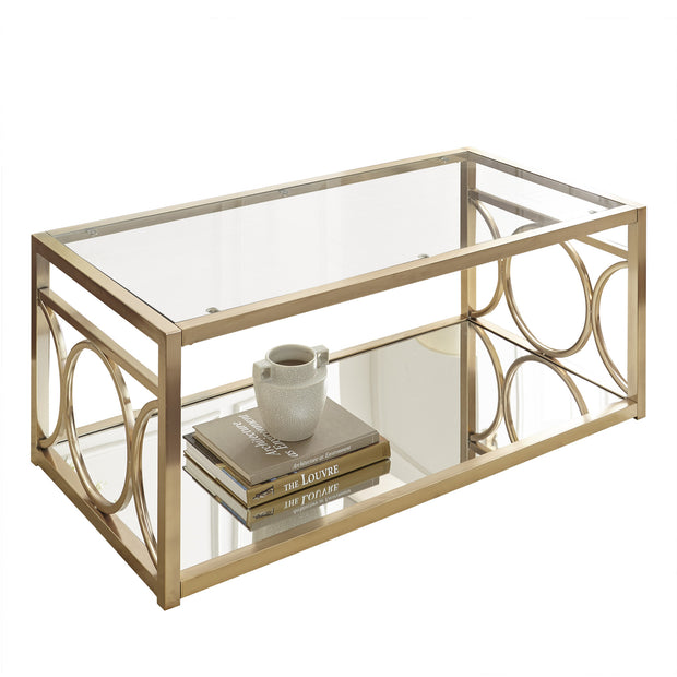 Olympia 3 Piece Table Set - Gold