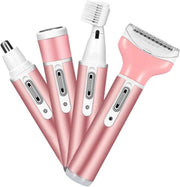 Electric 4-in-1 Razor for Eyebrow Face Body Underarm