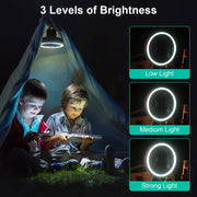 Portable Camping Fan with Lantern 10000mAh Rechargeable Battery