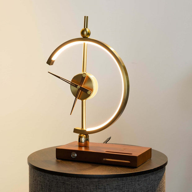 Sophisticated Clock Lamp from E.P Light