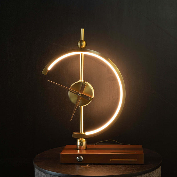 Sophisticated Clock Lamp from E.P Light