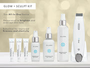 The Glow & Sculpt Facial Kit with the Patented Eno Facial Device.