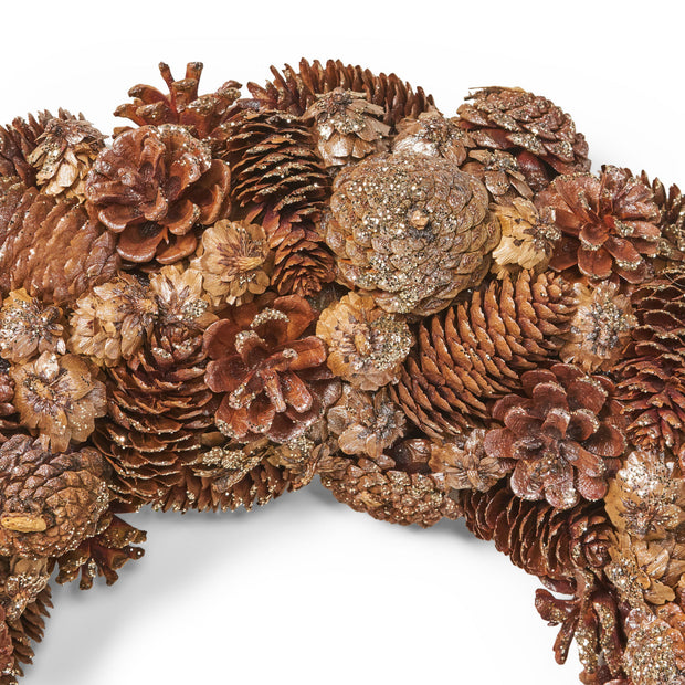 18.5'' Pine Cone Wreath