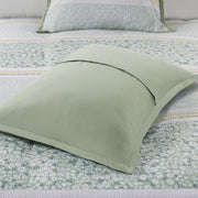 5 Piece Seersucker Comforter Set with Throw Pillows