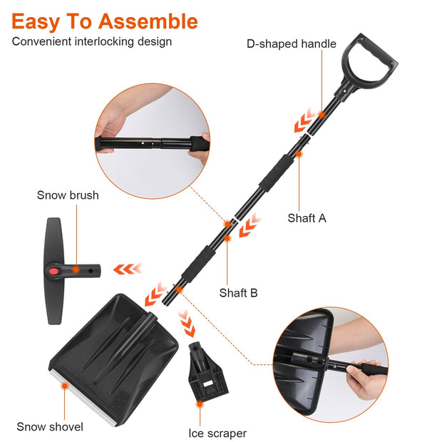 3 In 1 Snow Shovel Kit