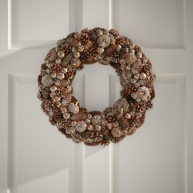 18.5'' Pine Cone Wreath