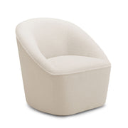 Anson Boucle Swivel Chair