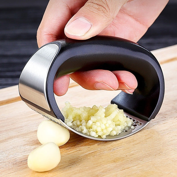 Stainless Steel Manual Garlic Press