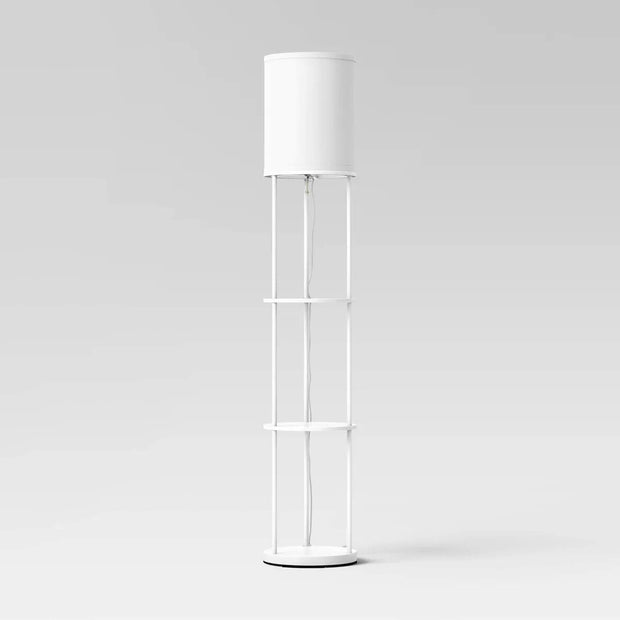 Room Essentials-Stylish White Floor Lamp