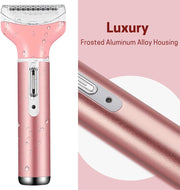 Electric 4-in-1 Razor for Eyebrow Face Body Underarm