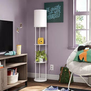 Room Essentials-Stylish White Floor Lamp