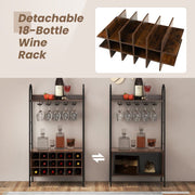 Spacesaver Industrial Style Wine Rack