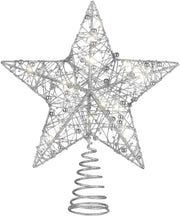 Iron Glitter Powder Christmas Tree Star