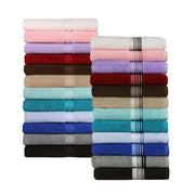 Solid 18-Piece Bath Towel Set Collection