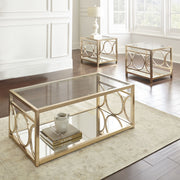 Olympia 3 Piece Table Set - Gold