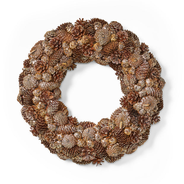 18.5'' Pine Cone Wreath