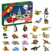 Animal Building Blocks Advent Calendar 2024 for Kids Age 6-9 Years Old