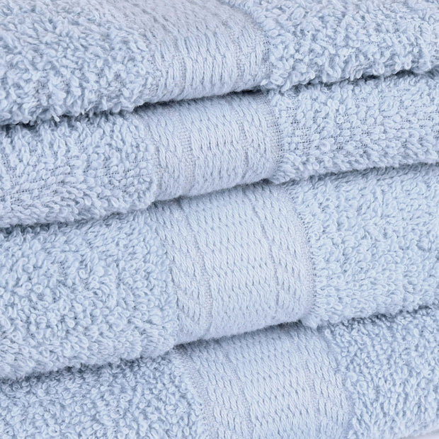 Solid 18-Piece Bath Towel Set Collection